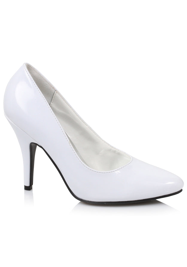 white patent 4 inch pumps for barbie or flight attendant costume