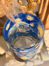 Van Gogh Starry Night Glass Cylinder Vase / Utensil Holder