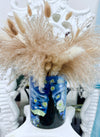 Van Gogh Starry Night Glass Cylinder Vase / Utensil Holder