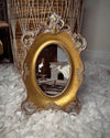 Hollywood Regency Antique Gold Baroque Style Picture Frame