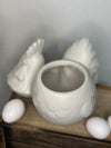Farmhouse Farm Life Shabby Chic Chicken Rooster Cookie Jar