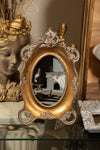 Hollywood Regency Antique Gold Baroque Style Picture Frame