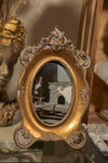 Hollywood Regency Antique Gold Baroque Style Picture Frame