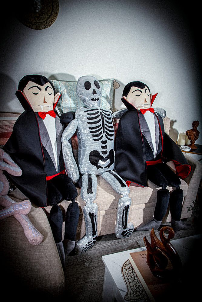 Giant 5 Feet Life Size Transylvania Dracula Plush Toy Body Pillow Home Decor