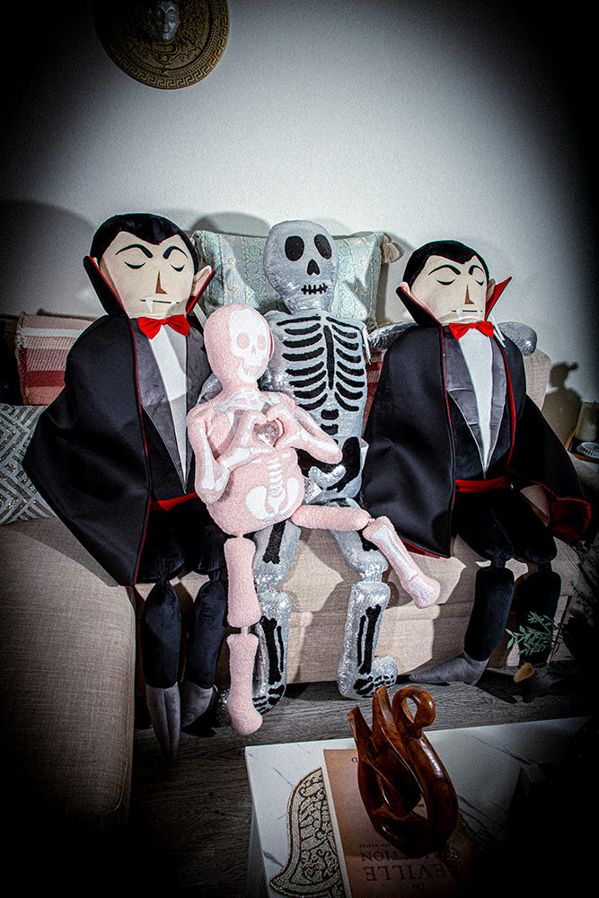 Giant 5 Feet Life Size Transylvania Dracula Plush Toy Body Pillow Home Decor