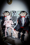 Giant 5 Feet Life Size Sequin Skeleton Skull Plush Toy Body Pillow Home Decor