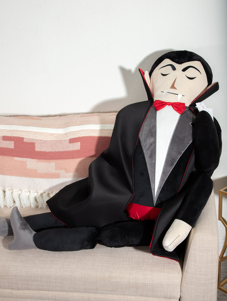 Giant 5 Feet Life Size Transylvania Dracula Plush Toy Body Pillow Home Decor