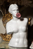 Venus Greek Goddess Torso Pink Bubble Gum Statue Figurine Pop Art