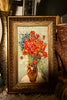 Red Poppies & Daisies' Flowers in Jar Oil Paint by Vincent Van Gogh Reproduction Art
