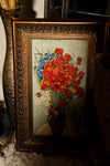 Red Poppies & Daisies' Flowers in Jar Oil Paint by Vincent Van Gogh Reproduction Art
