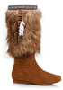 Knee High Pocahontas Costume Boots