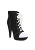 4 Heel Athletic Women's Bootie
