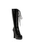 5 Heel Stretch Knee Boot W/Innerzipper.