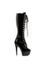 6 Pointed Stiletto Stretch Boot W/Inner Zipper.