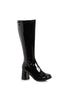 3 Wide Width Gogo Boots W/Zipper.