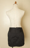 Vintage - Express Black Mini Skirt with Some Stretch / Gothic / Rave / Punk / Clubwear Size 4