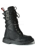 Criss Cross Mid-Calf Boots